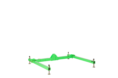 3M DBI-SALA Confined Space 3-Piece Long Reach Base - Green - 8000105