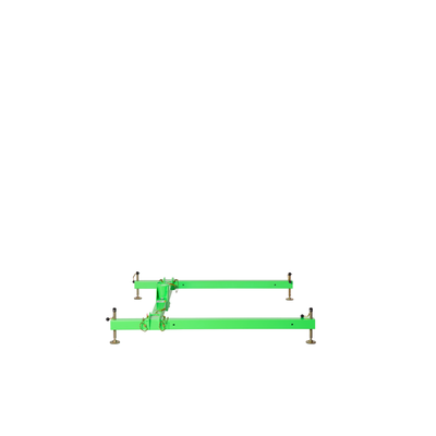 3M DBI-SALA Confined Space 3-Piece Long Reach Base - Green - 8000105