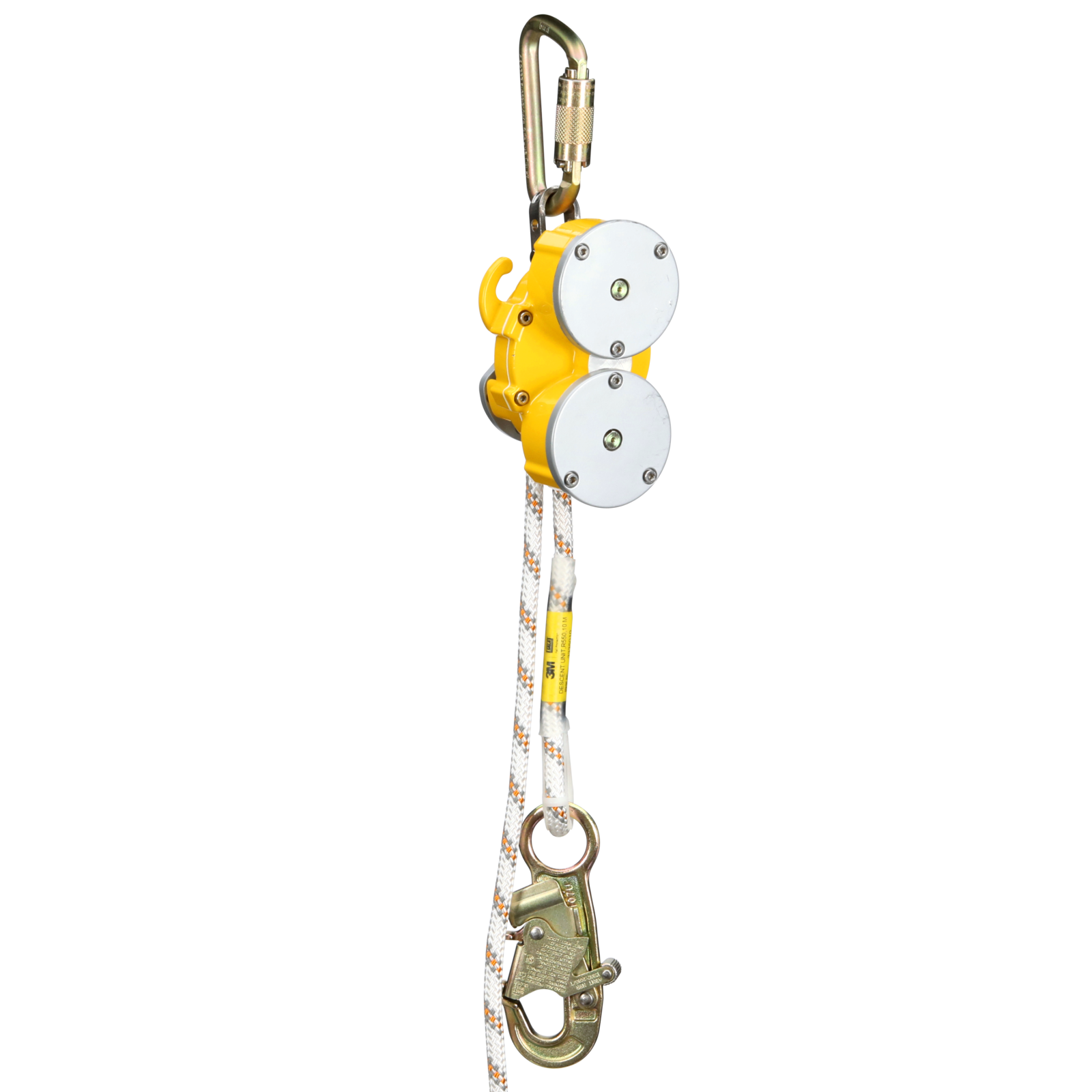3M DBI-SALA Rollgliss R550 Rescue and Descent Device Rope Lifeline Assembly with Snap Hooks - 3/8 in Kernmantle - 400 ft - 3900216