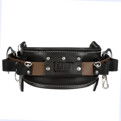 3M DBI-SALA 2D Lineman Tongue Buckle Positioning Belt - Leather - Black - D26 - 1003248
