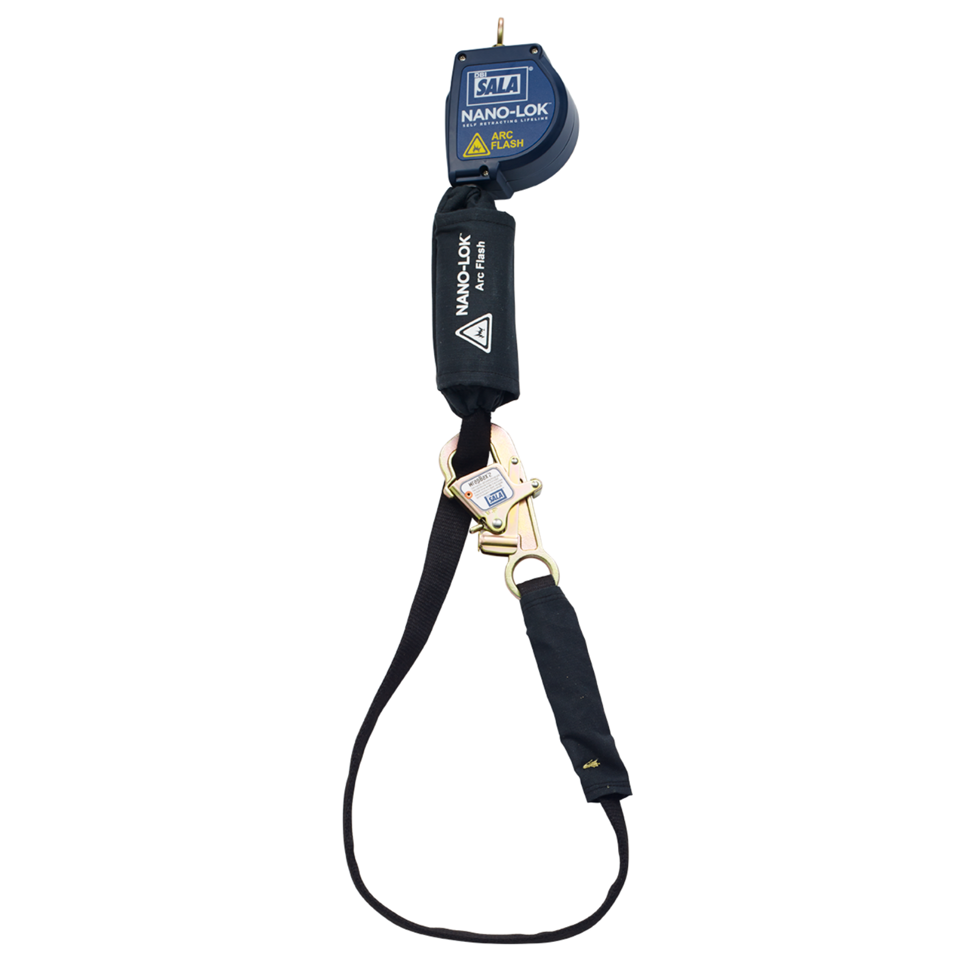 3M DBI-SALA Nano-Lok Arc Flash Tie-Back Personal Self-Retracting Lifeline - Kevlar Fiber Web - 10 ft - 3101735