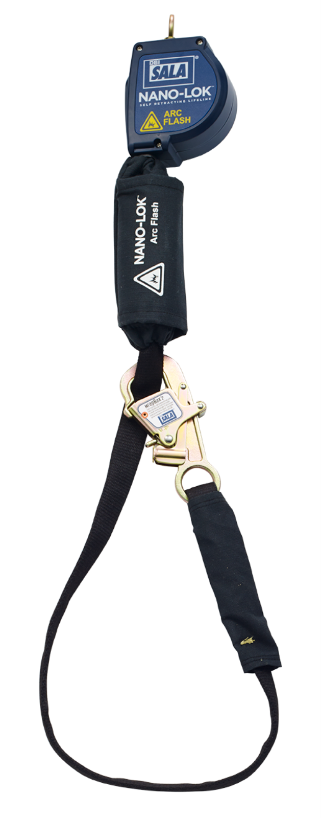 3M DBI-SALA Nano-Lok Arc Flash Tie-Back Personal Self-Retracting Lifeline - Kevlar Fiber Web - 10 ft - 3101735