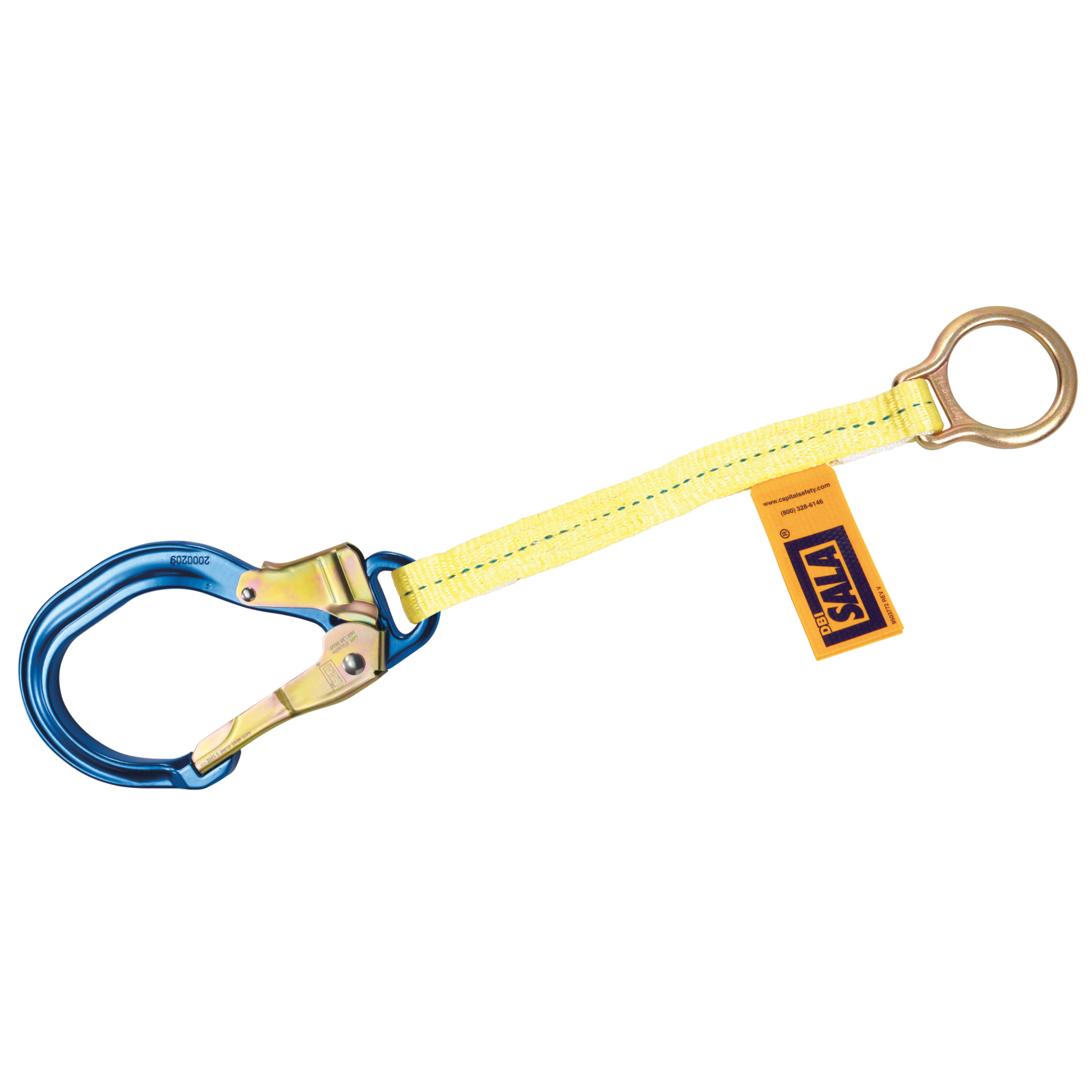 3M DBI-SALA Web D-ring Extension Anchor - Polyester - 1.4 ft - 1231277