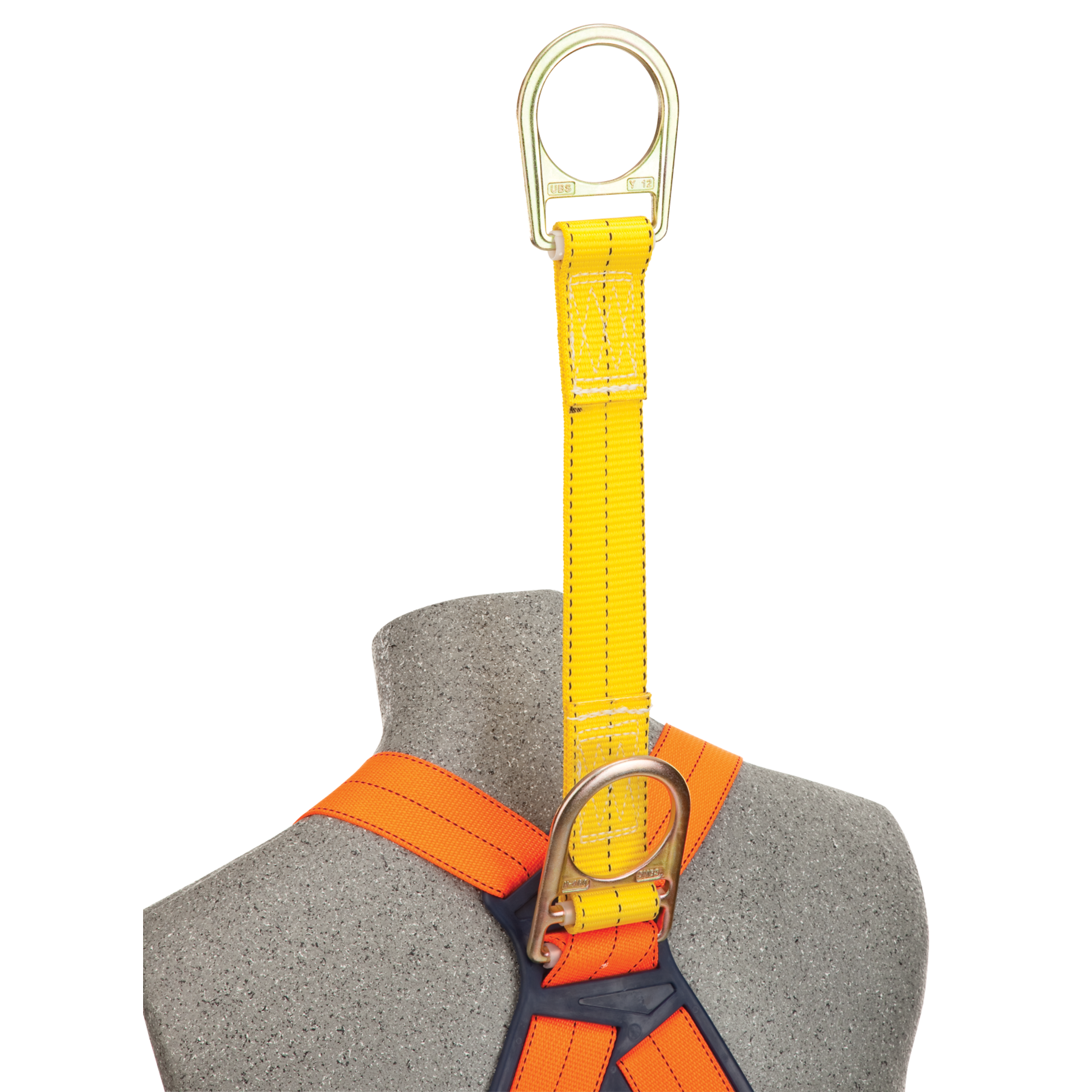 3M DBI-SALA Delta Oil and Gas Climbing/Positioning/Suspension Safety Harness with Board Seat - Hi-Vis Orange - 2X - 1108129