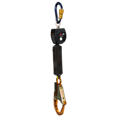 3M DBI-SALA Nano-Lok Personal Self Retracting Lifeline with Anchor Hook - Web Aluminum Rebar Hook - 6 ft. - Class 1 - ANSI - 3100529