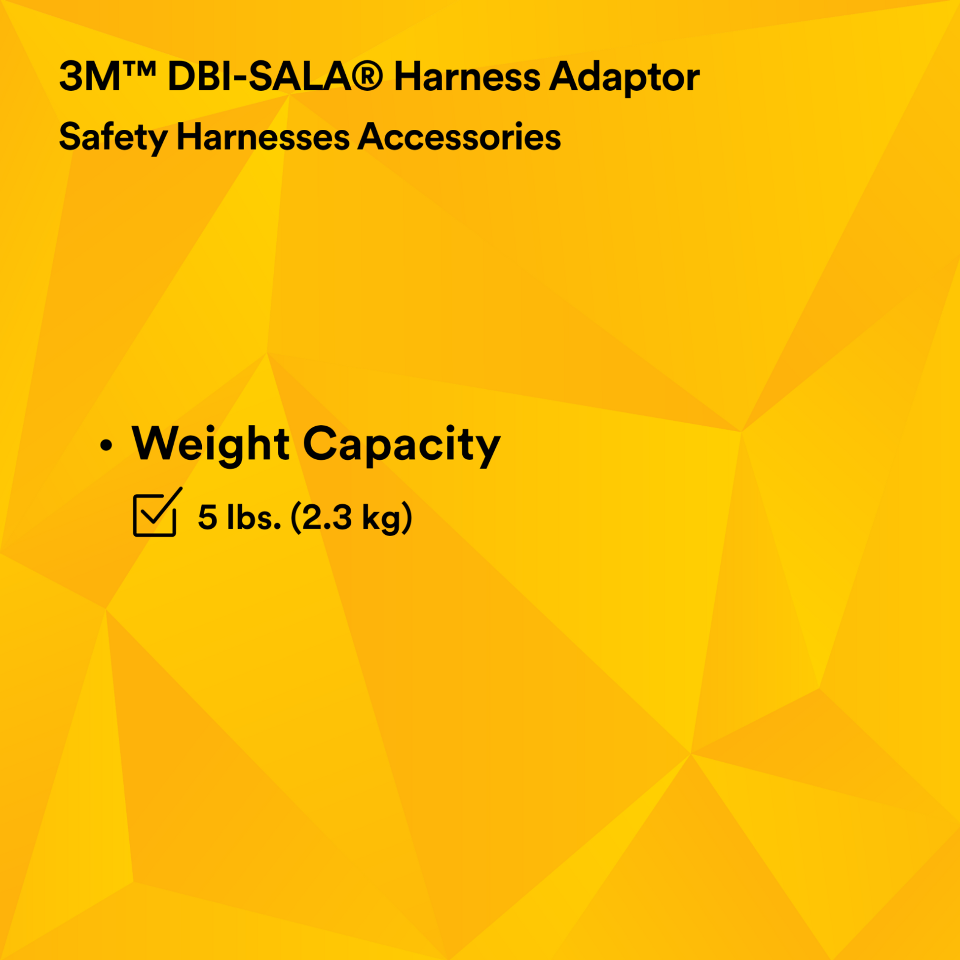 3M DBI-SALA Harness Adaptor /PACK - 1500161