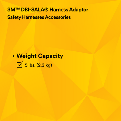 3M DBI-SALA Harness Adaptor /PACK - 1500161