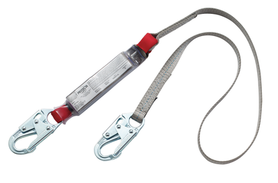 3M Protecta Web Shock-Absorbing Lanyard - 6 ft - 420 lb - 1341010