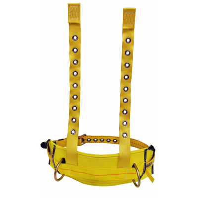 3M DBI-SALA Derrick Tongue Buckle Positioning Belt with Tongue Buckle Harness Connector - Yellow - Medium - 1003220