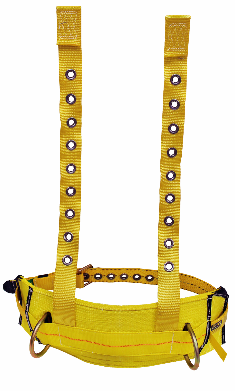 3M DBI-SALA Derrick Tongue Buckle Positioning Belt with Tongue Buckle Harness Connector - Yellow - Medium - 1003220