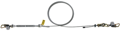 3M DBI-SALA Single-Span 160 ft. Horizontal Lifeline For Stanchions - Galvanized Cable - 7403160