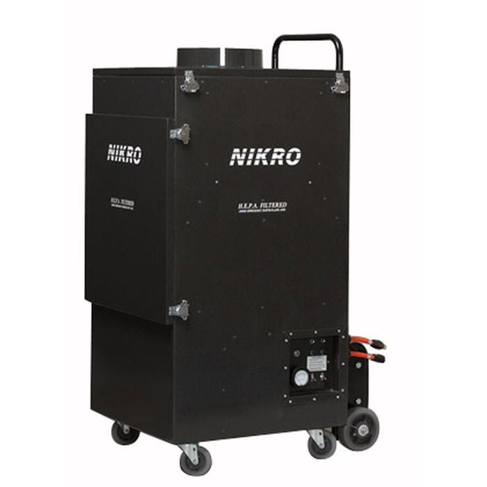 Nikro UR5000 - Upright Commercial Air Duct Cleaning System (Dual Motor)