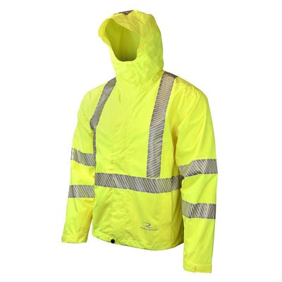 Radians Lightweight Class 3 Waterproof Rain Jacket - RW11-3ZGR