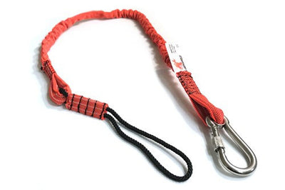 Ty-Flot Tool Tether 10 lb, SS Screw gate Carabineer 34 56 10/pkg (old p/n BNGEXTRPXTSSG) - BNGEXT1C10XT