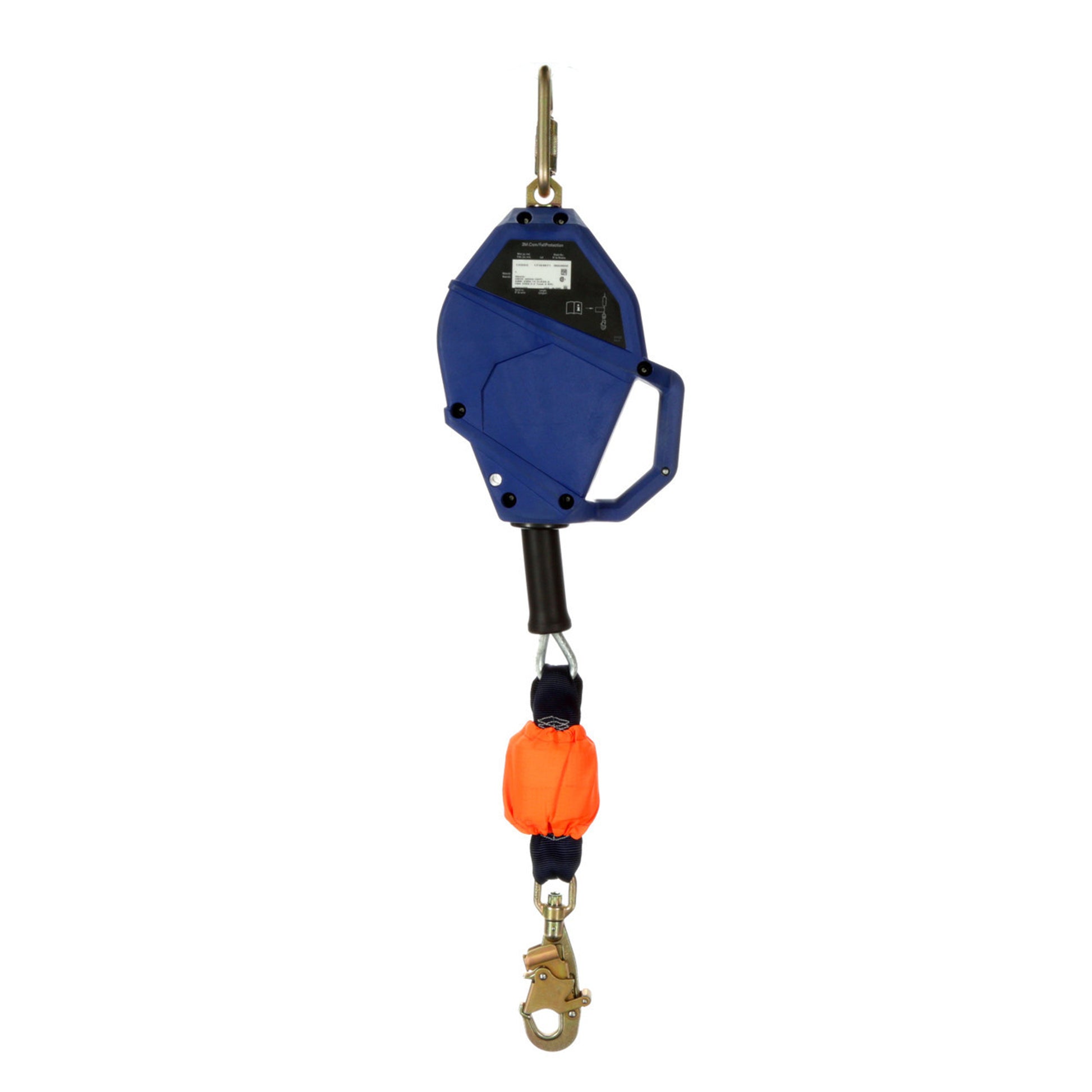 3M DBI-SALA 20 ft Smart Lock Leading Edge Self-Retracting Galvanized Cable Lifeline - 3503802