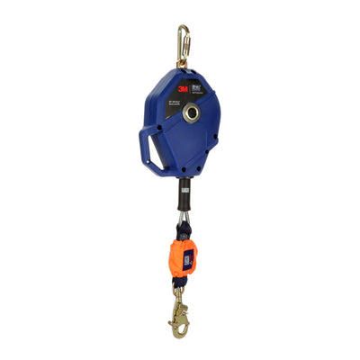 3M DBI-SALA 30 ft Smart Lock Leading Edge Self-Retracting Galvanized Cable Lifeline - 3503822