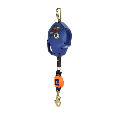 3M DBI-SALA 30 ft Smart Lock Leading Edge Self-Retracting Galvanized Cable Lifeline - 3503822
