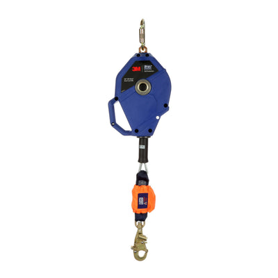 3M DBI-SALA 30 ft Smart Lock Leading Edge Self-Retracting Galvanized Cable Lifeline - 3503822