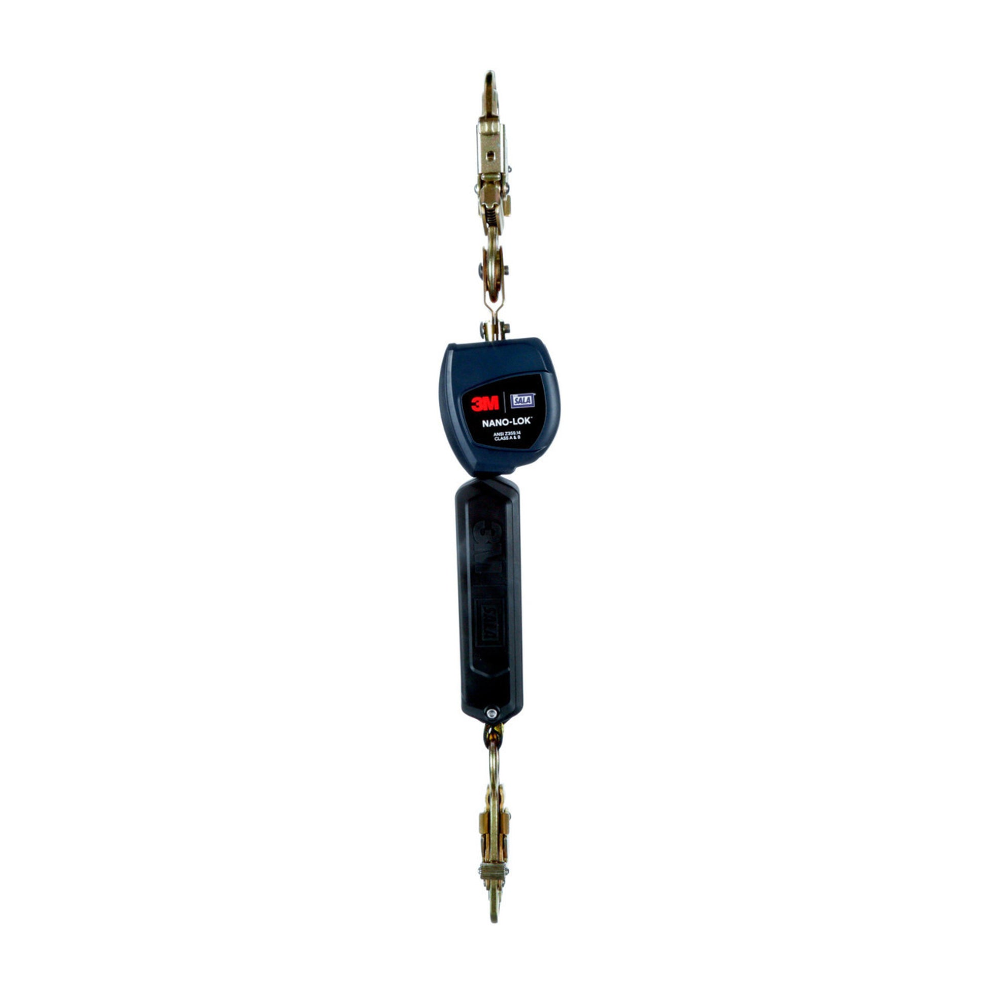 3M DBI-SALA Nano-Lok Self Retracting Lifeline with Anchor Hook Single-leg Web 3101218 6 ft