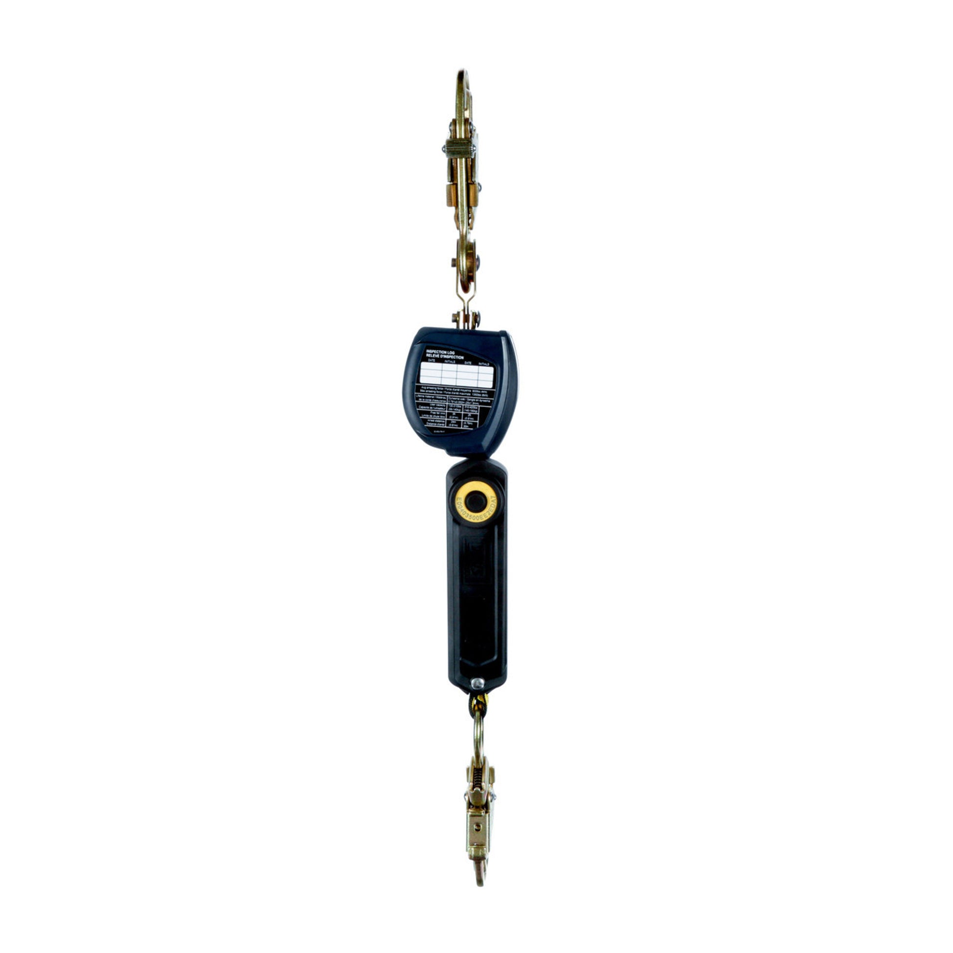 3M DBI-SALA Nano-Lok Self Retracting Lifeline with Anchor Hook Single-leg Web 3101218 6 ft