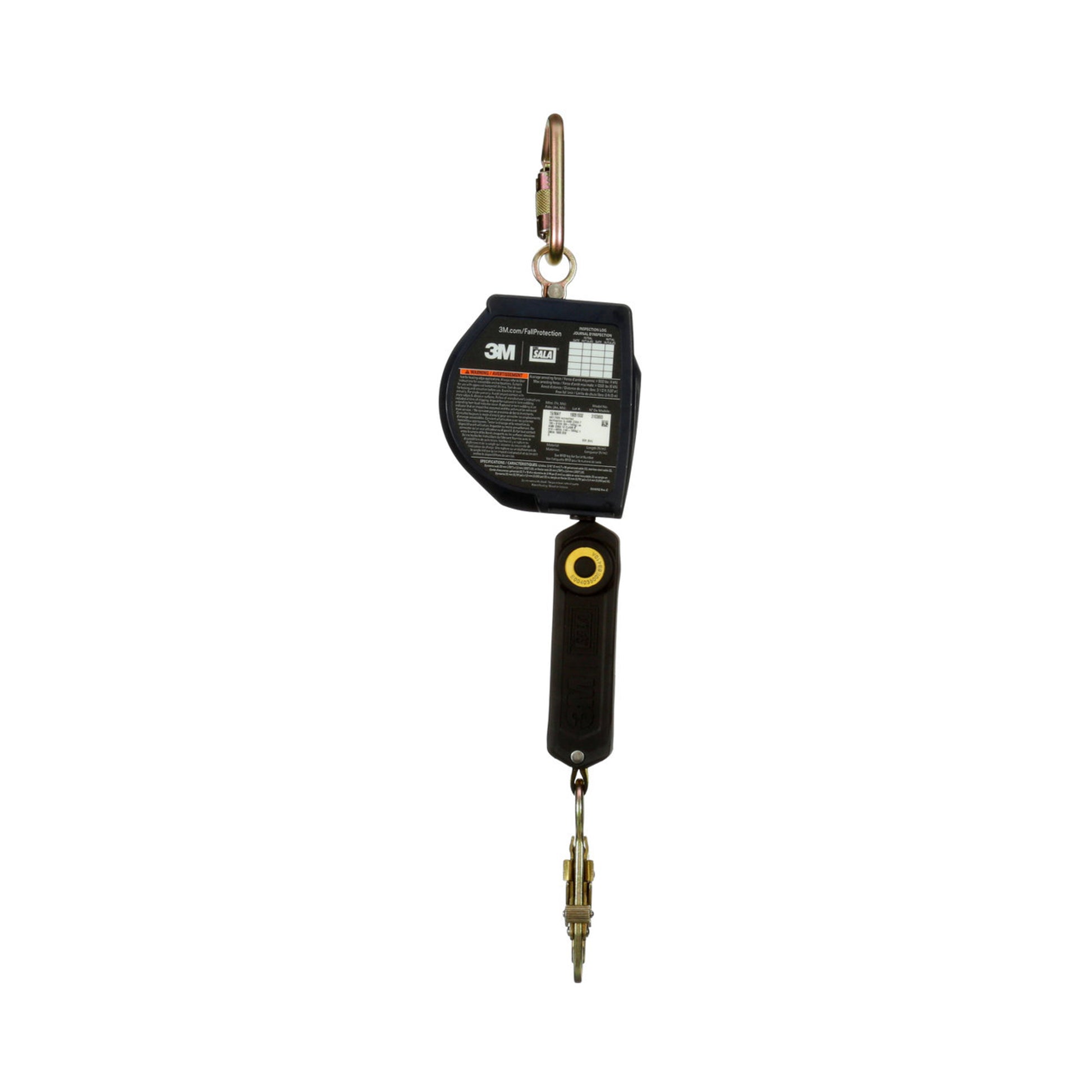 3M DBI-SALA Nano-Lok Extended Length Self Retracting Lifeline 20 ft Web 3103865