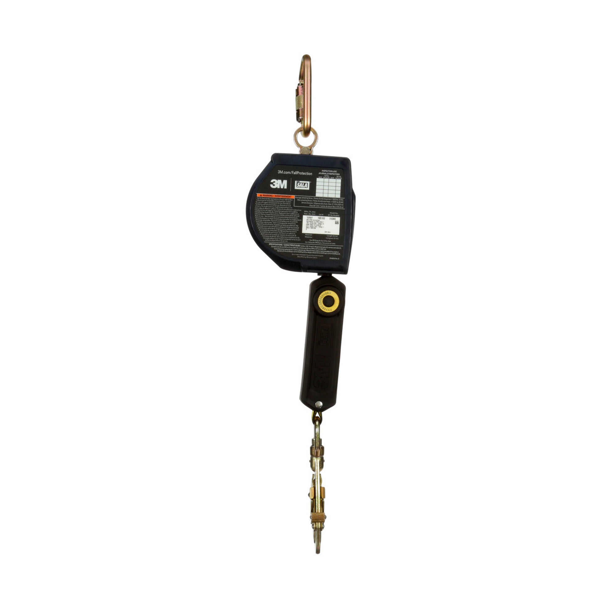 3M DBI-SALA Nano-Lok Extended Length Self Retracting Lifeline 20 ft Web 3103866