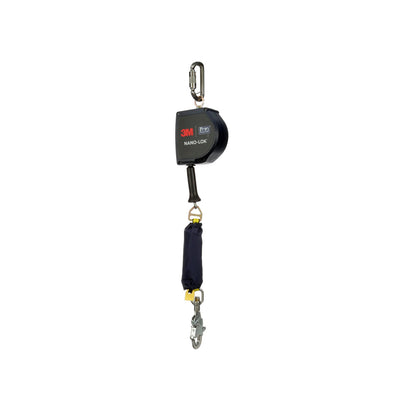3M DBI-SALA Nano-Lok Extended Length Self Retracting Lifeline 15 ft Stainless Steel Cable 3501695