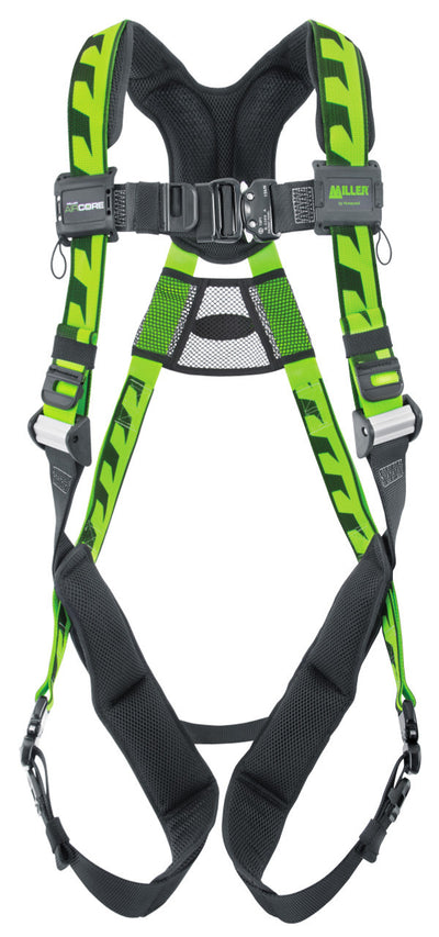 Miller AirCore Aluminum Hardware Green Harness - Extra-Small - ACA-QC/XSGN