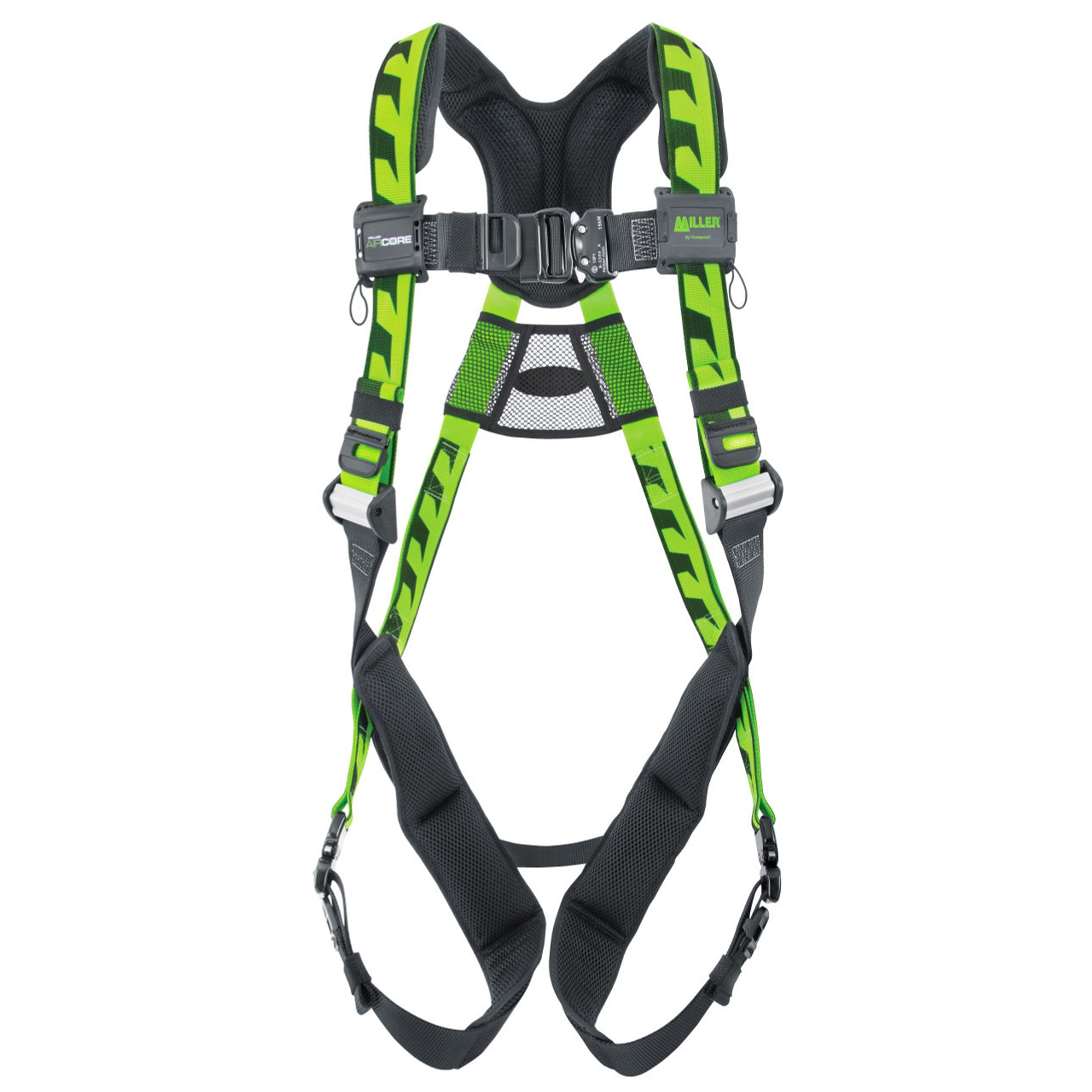 Miller AirCore Aluminum Hardware Green Harness - Universal (Large/XL) - ACA-QC/UGN