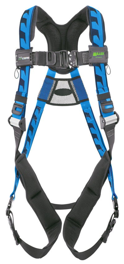 Miller AirCore Aluminum Hardware Blue Harness - Universal (Large/XL) - ACA-QC/UBL