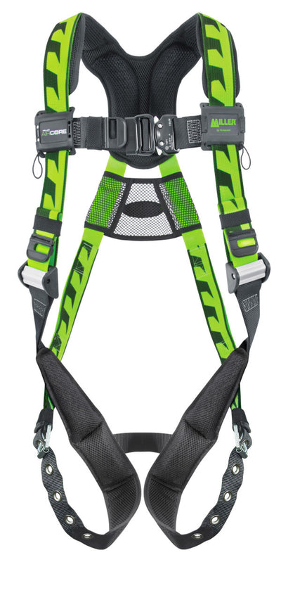 Miller AirCore Aluminum Hardware Green Harness - Universal (Large/XL) - ACA-TB/UGN