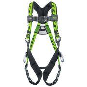 Miller AirCore Aluminum Hardware Green Harness w/Side D-Rings - Universal (Large/XL) - ACA-TB-D/UGN
