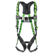Miller AirCore Steel Hardware Green Harness w/Front D-Ring - Universal (Large/XL) - ACF-QCUG