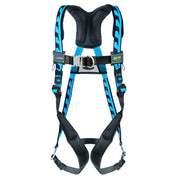 Miller AirCore Steel Hardware Blue Harness w/Front D-Ring - Universal (Large/XL) - ACF-QCUB