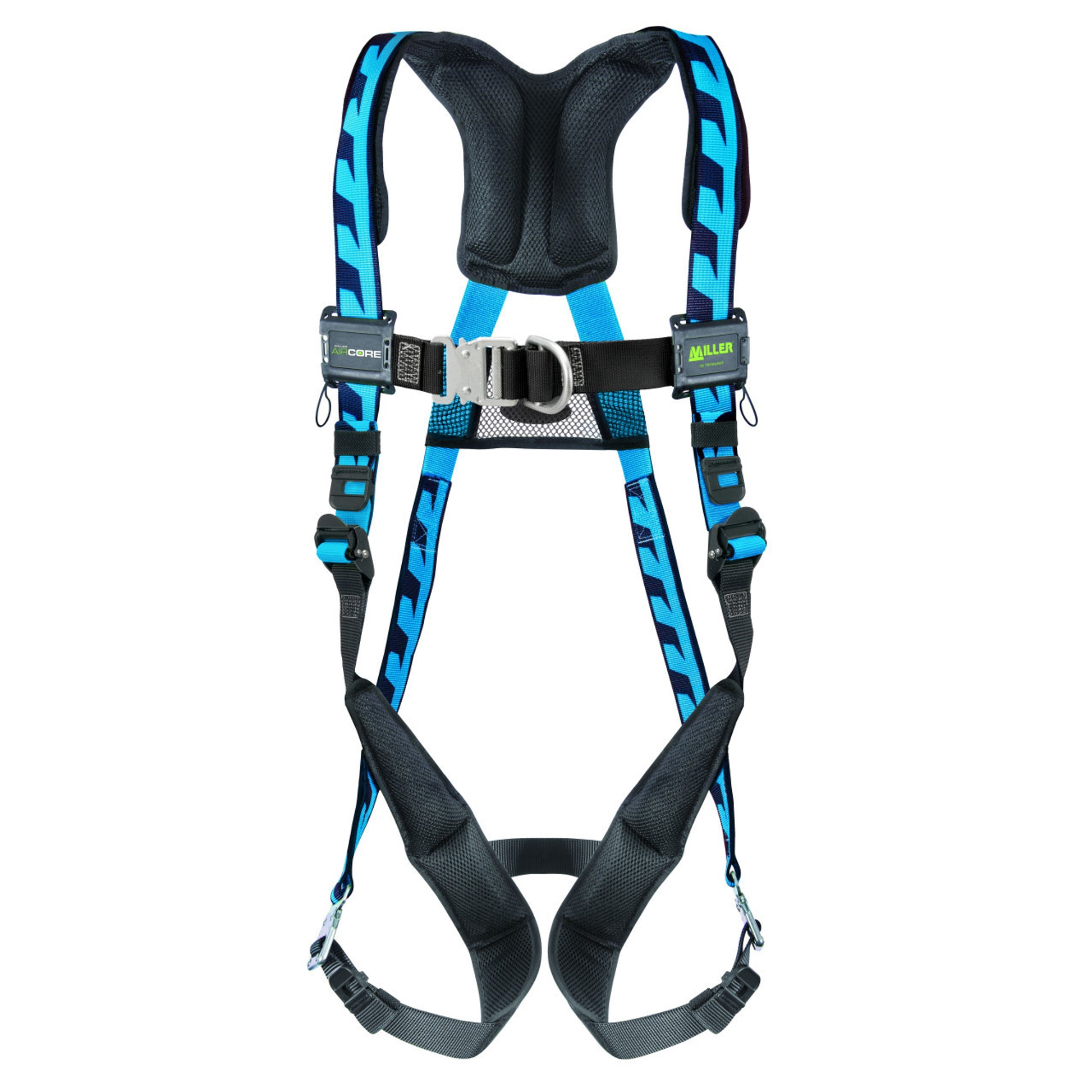 Miller AirCore Steel Hardware Blue Harness w/Front D-Ring - Universal (Large/XL) - ACF-QCUB