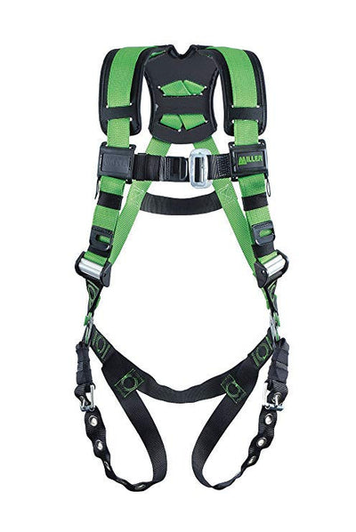 Miller Revolution Construction Harness with Tongue Leg Strap - Universal - R10CN-TB/UGN