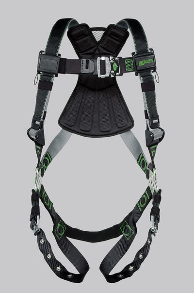 Miller Revolution DualTech Harness with Tongue Leg Strap - Small/Medium - RDT-TB/S/MBK