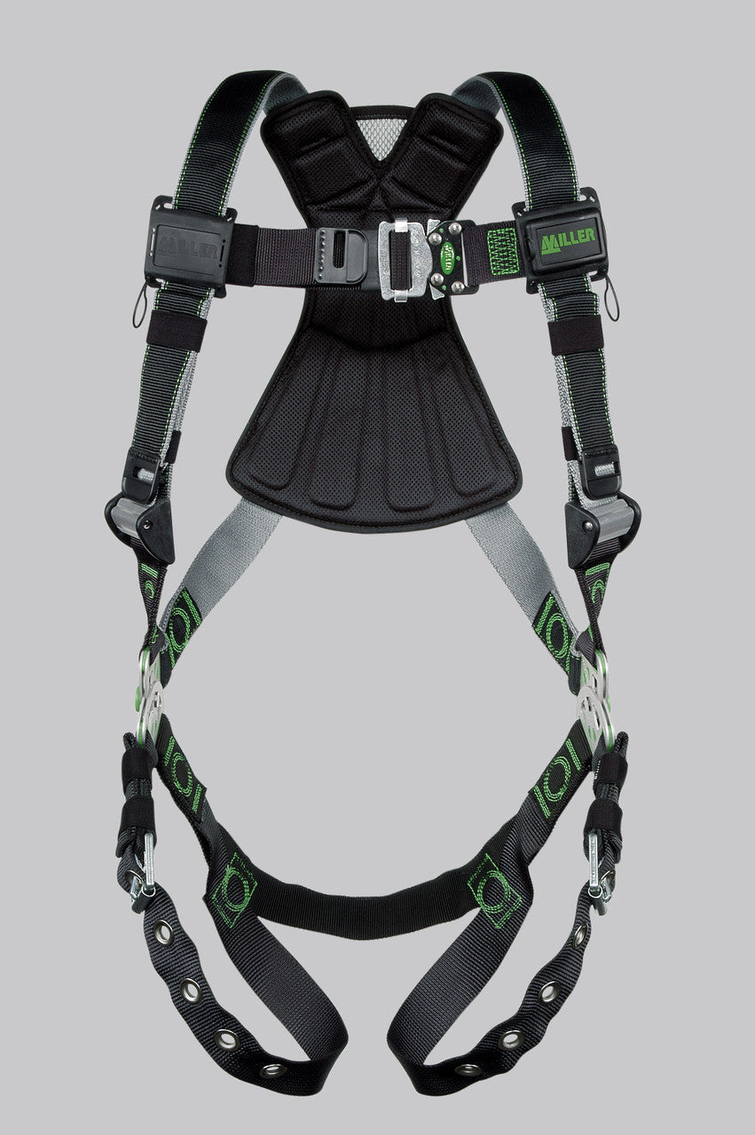 Miller Revolution DualTech Harness with Tongue Leg Strap - Small/Medium - RDT-TB/S/MBK