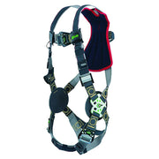 Miller Revolution Arc-Rated Kevlar/Nomex Harness with Quick-Connect Leg Strap - 3X - RKNAR-QC/3XLBK