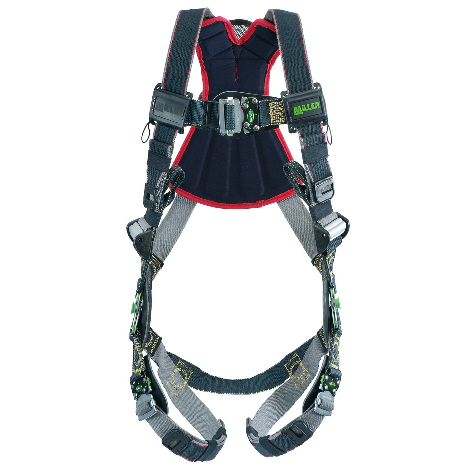 Miller Revolution Arc-Rated Kevlar/Nomex Harness with Quick-Connect Leg Strap - Small/Medium - RKNARRL-QC/S/MBK