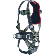 Miller Revolution Arc-Rated Kevlar/Nomex Harness with Side D-Rings Quick-Connect Leg Strap & Belt - Small/Medium - RKNARRL-QCBDP/SMBK