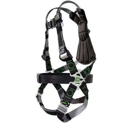 Miller Revolution Kevlar/Nomex Harness with Quick-Connect Leg Strap & Belt - Universal - RKN-QC-B/UBK