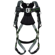 Miller Revolution Kevlar/Nomex Harness with Front D-Ring Quick-Connect Leg Strap - Universal - RKNFD-QC/UBK