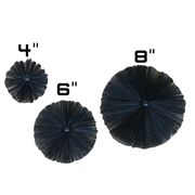 Nikro Dryer Vent Brushes 4", 6" & 8"