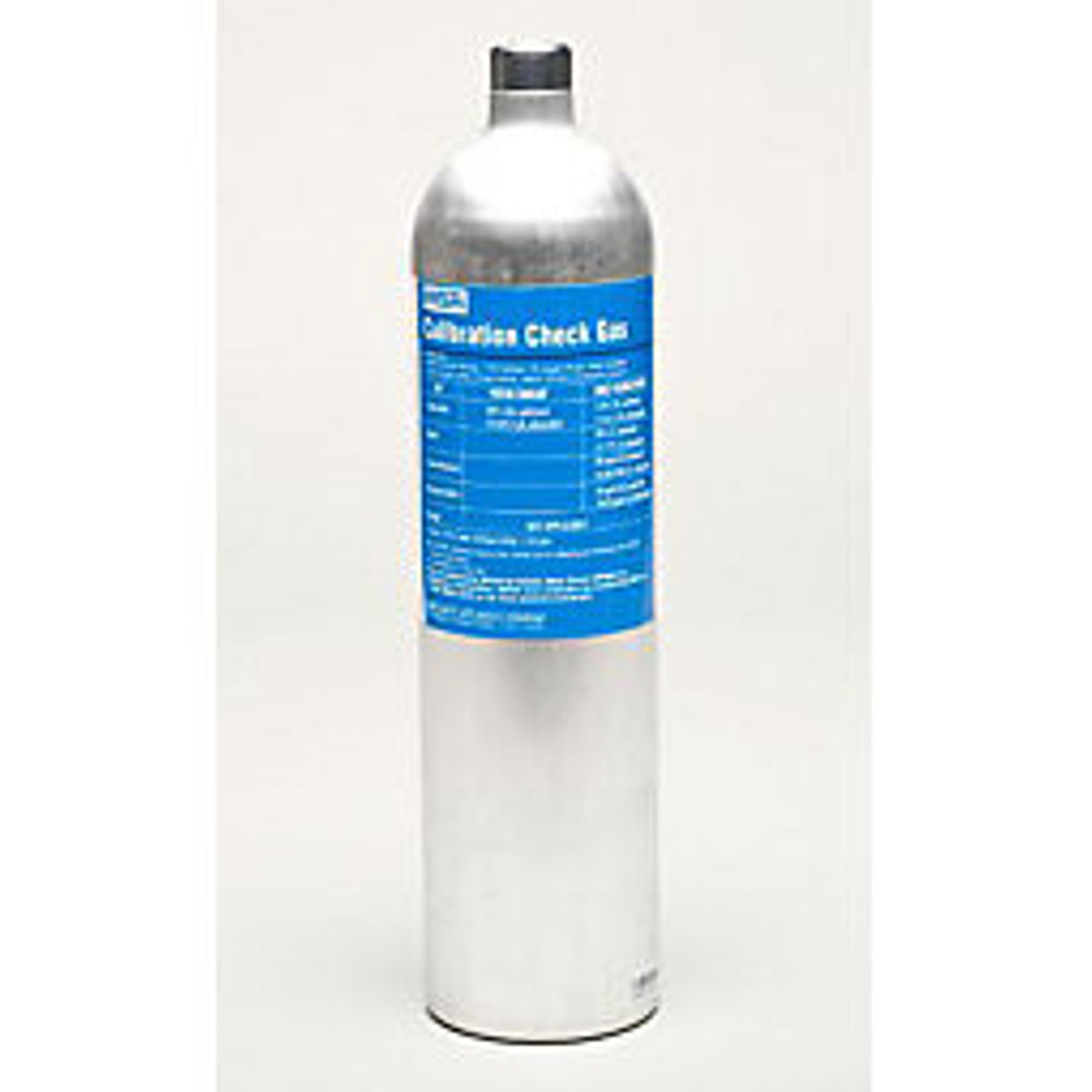 MSA 58L RP Cylinder, 60PPM CO, 20 PPM H2S, 15% O2, 1.45% CH4, 2.5% CO2 - 10103262