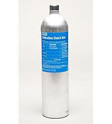 MSA 58L RP Cylinder, 60PPM CO, 20 PPM H2S, 15% O2, 1.45% CH4, 2.5% CO2 - 10103262