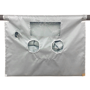 High Temperature Glove Bag 400°F 72"x96" w/ 2 Glove Sets - PC4007296