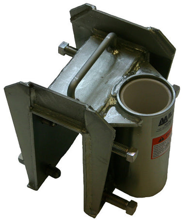 Miller DuraHoist Barrel Mount Sleeve w/3.5-in. (0.09m) Opening, Zinc-plated, Mild Steel - DH-5/