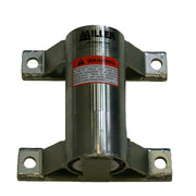 Miller DuraHoist Wall Mount Sleeve, 304 Stainless Steel - DH-8SS/