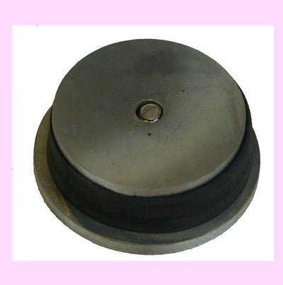 Miller DuraHoist Sleeve Cap that keeps dirt and debris from getting into the opening of various sleeve mounts, 304 Stainless Steel - DH-10SS/